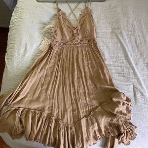NWT Free people Adella Slip Dress